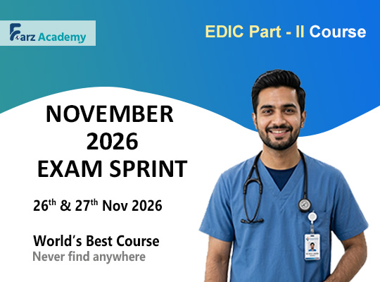 EDIC Part 2 Exam Sprint Nov 2026 | Expert-Led Revision